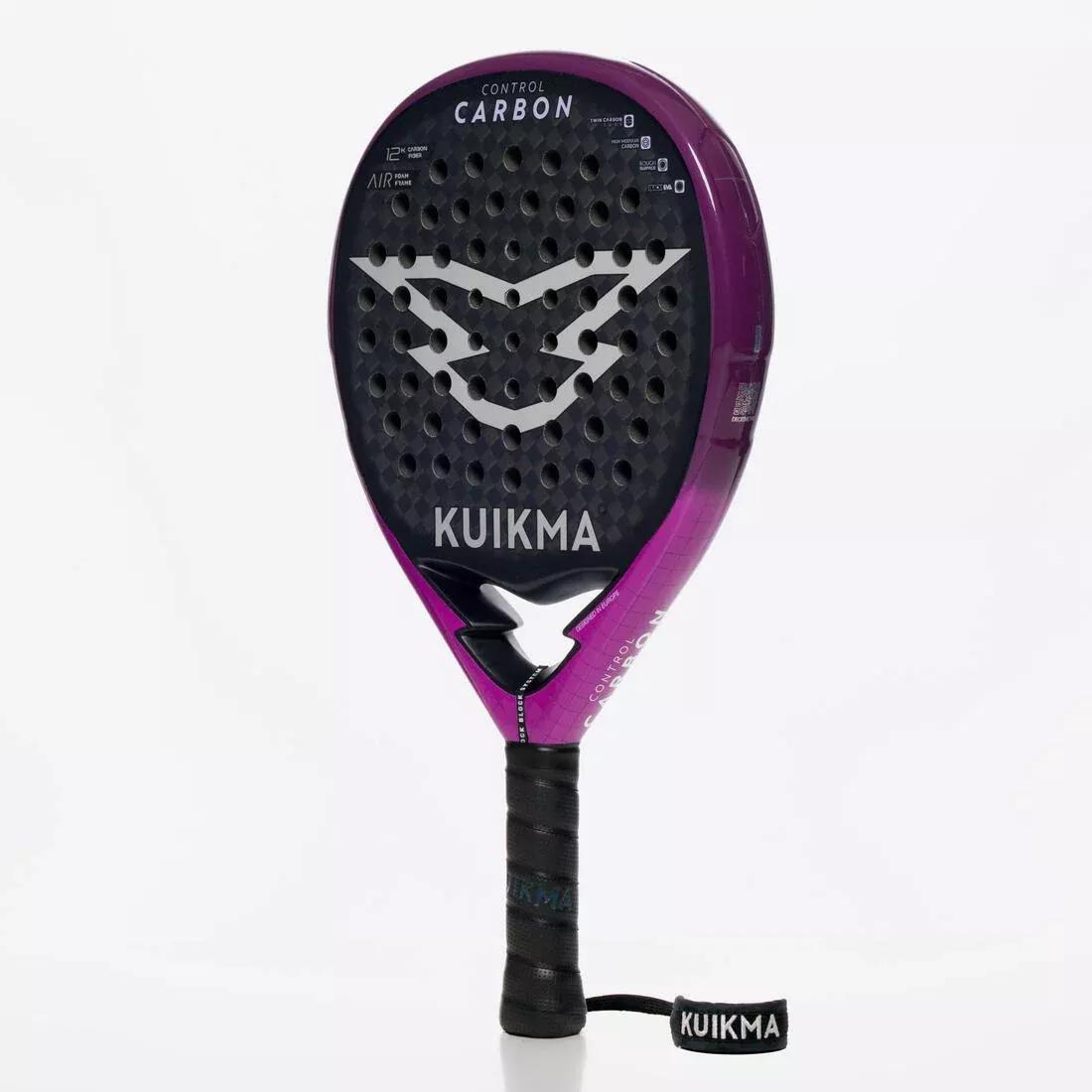Adult Padel Racket Control, Black, No Color, large image number 3