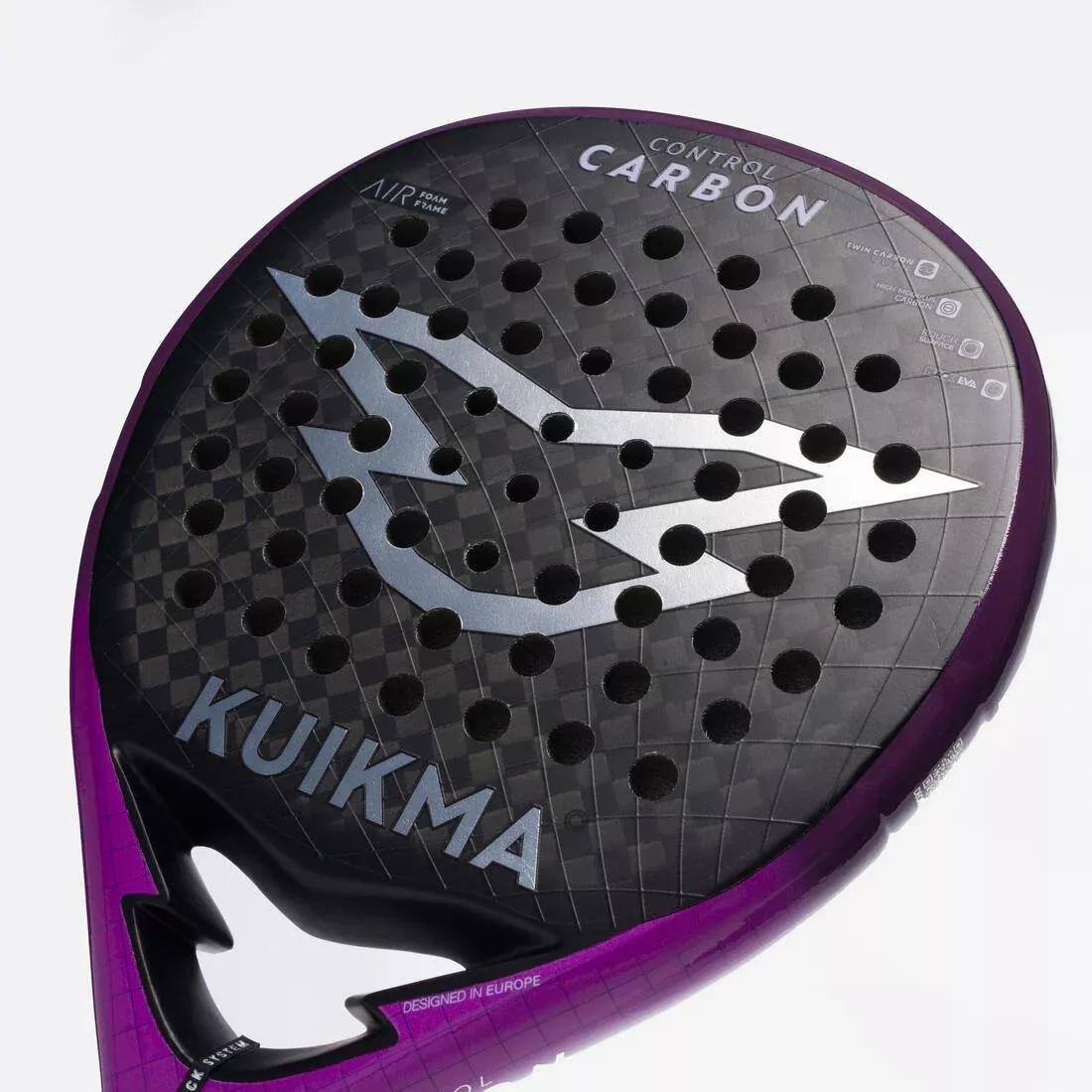 Adult Padel Racket Control, Black, No Color, large image number 5
