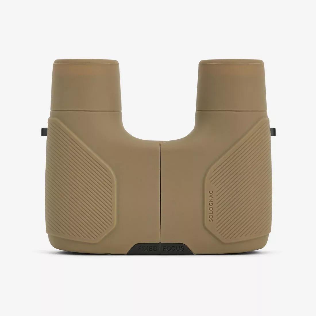 8X25 Focus-Free Binoculars, Beige, No Color, medium
