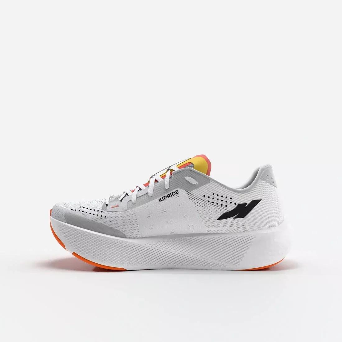 Men Road Running Shoes - Kiprun Kipride, White, No Color, large image number 4