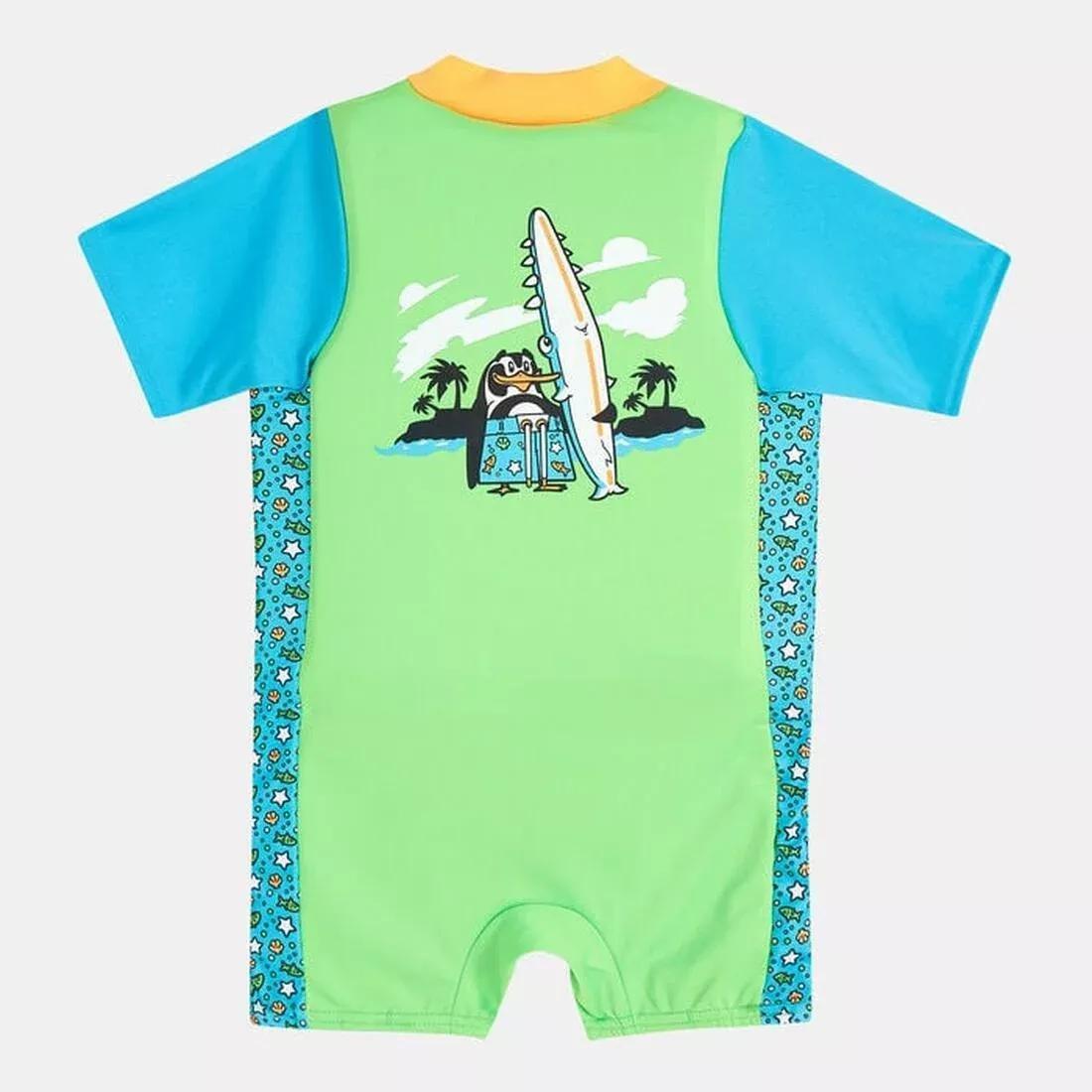 Kids' Learn to Swim Character Printed Float Suit, No Color, large image number 1