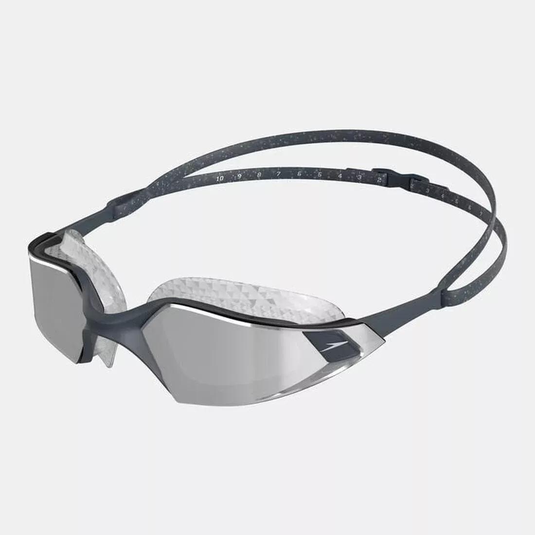Aquapulse Pro Mirror Swimming Goggles, No Color, large image number 0