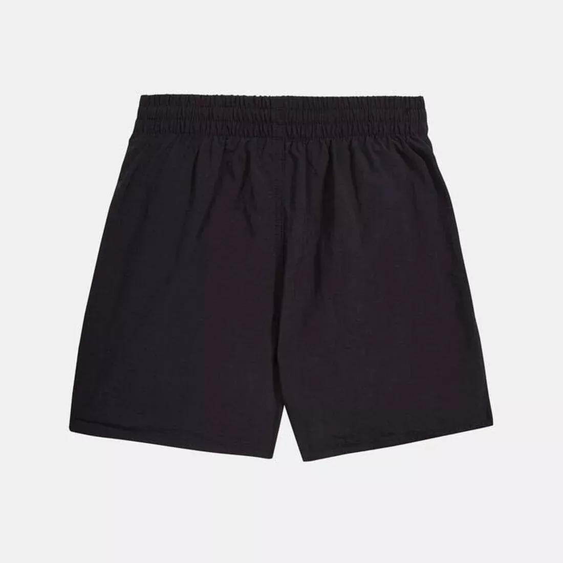 Kids' Essential 13-inch Swimming Shorts, Black, No Color, medium