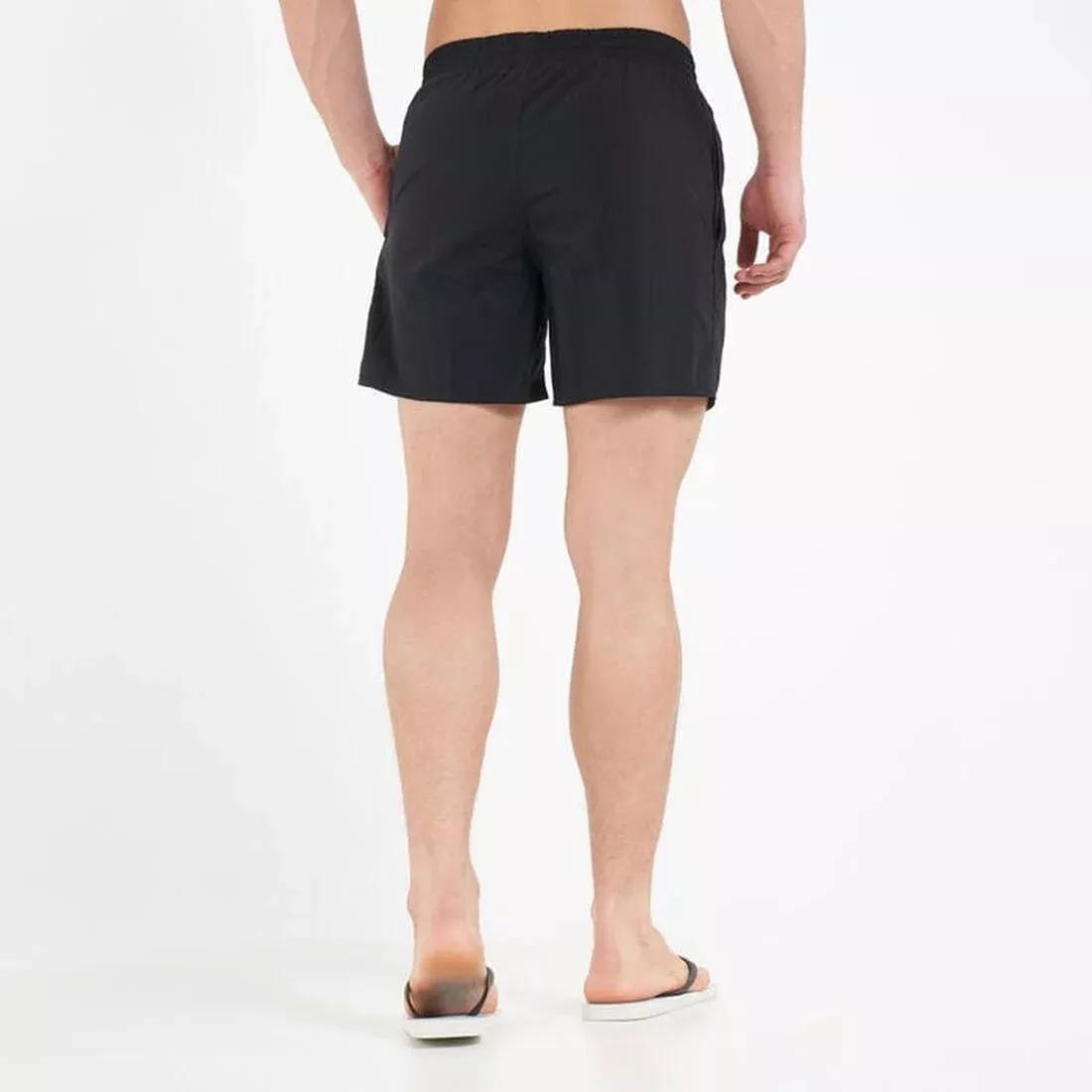 Men's Essentials 16-Inch Swimming Shorts, Black, No Color, large image number 2