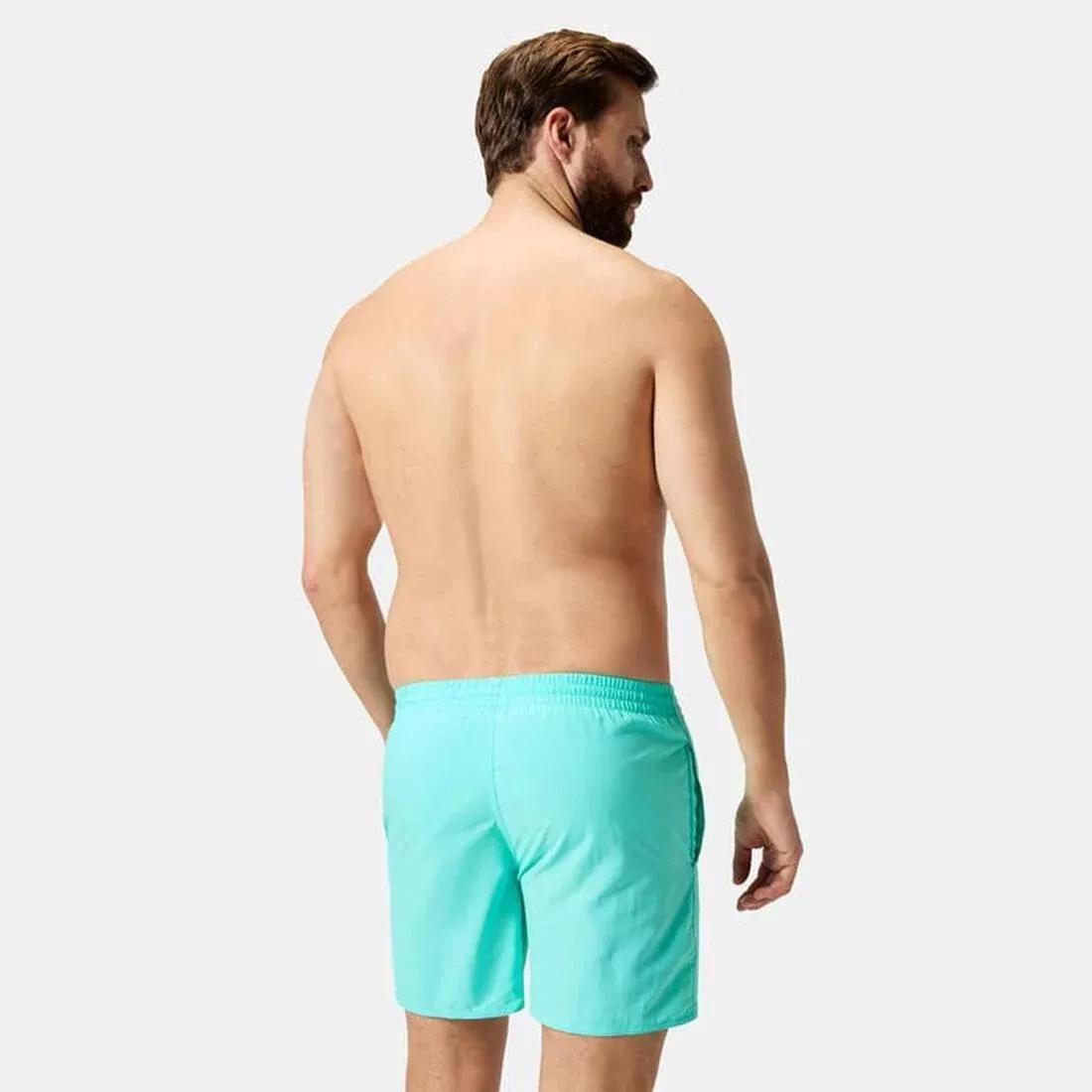 Men's Essential Swimming Shorts, Blue, No Color, medium