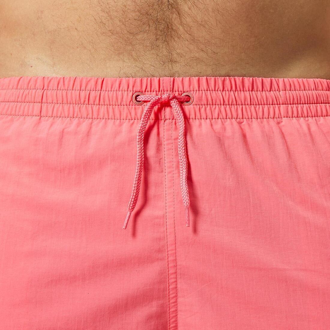 Men's Essential Swimming Shorts, Pink, No Color, large image number 3