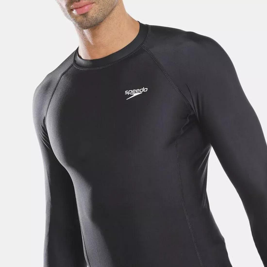 Men's Long Sleeve Rashguard, No Color, medium