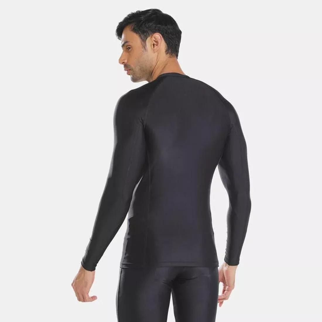 Men's Long Sleeve Rashguard, No Color, large image number 3