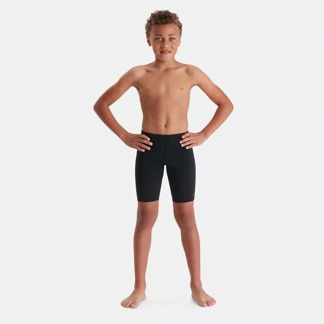 Kids' ECO Endurance+ Swimming Jammers, Black, No Color, large image number 1