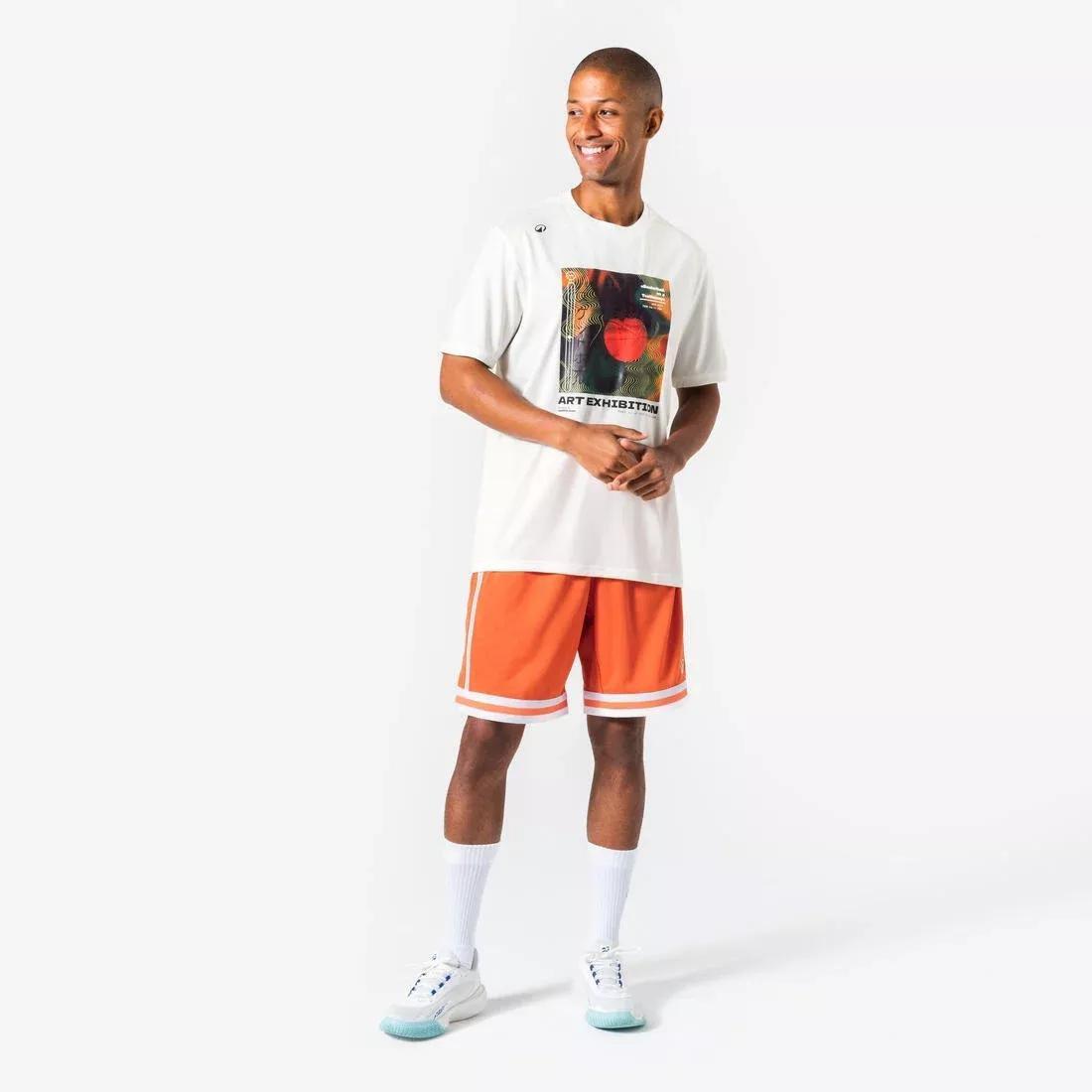 Unisex Basketball T-Shirt / Jersey - TS500, White, No Color, large image number 0