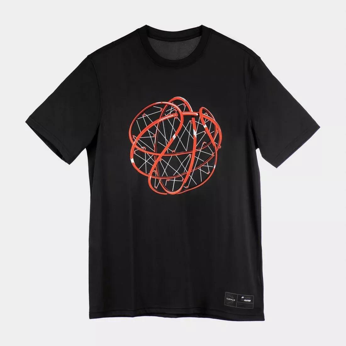 Unisex Basketball T-Shirt / Jersey - TS500, White, No Color, large image number 5
