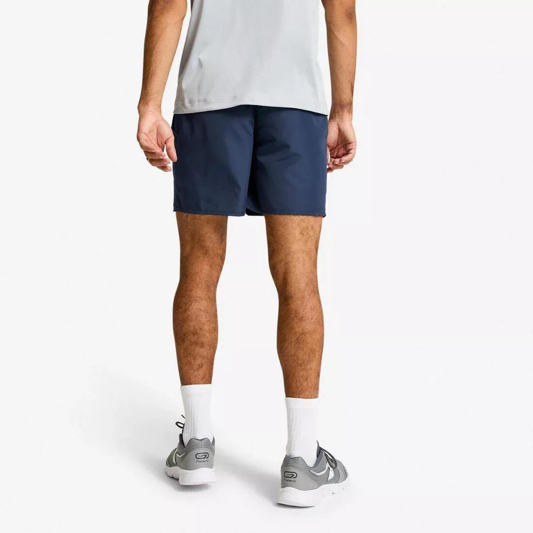 Men Practical Fitness Shorts, Navy, No Color, large image number 1