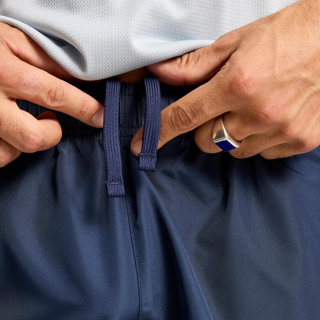 Men Practical Fitness Shorts, Navy, No Color, large image number 3