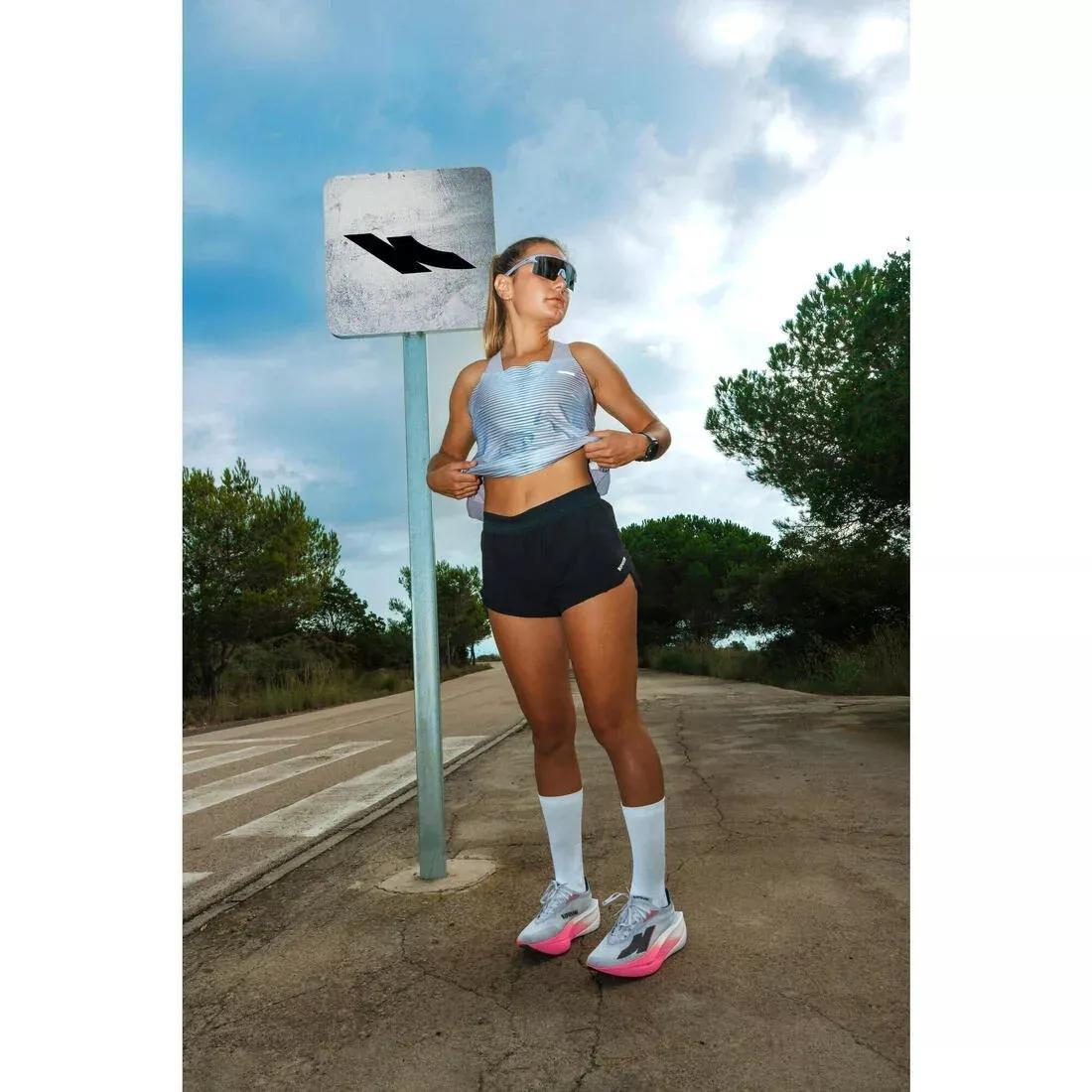 Women Road Running Shoes - Kiprun Kipstorm, Blue, No Color, large image number 8