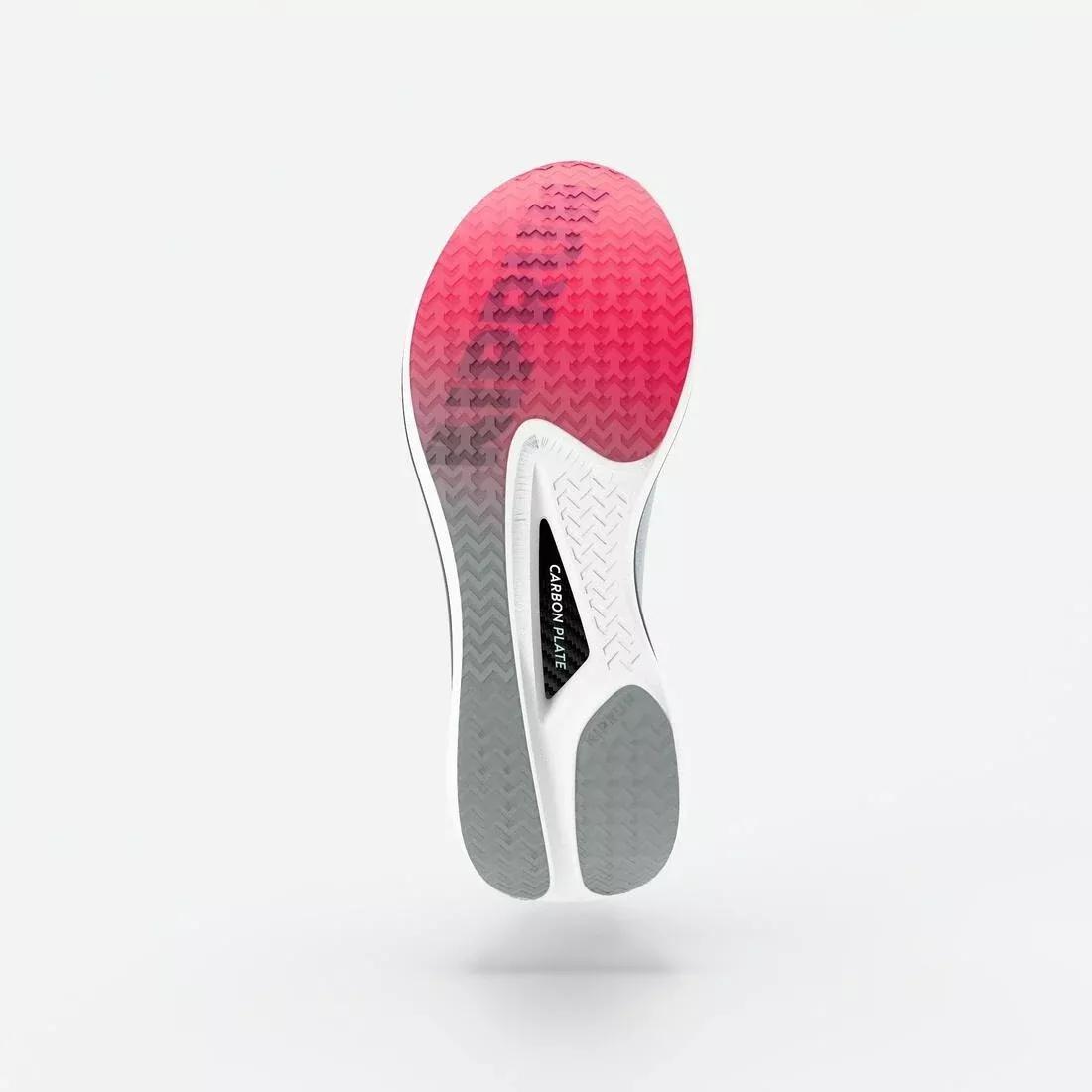 Women Carbon Running Shoes - Kiprun Kipstorm Challenger, Blue, No Color, large image number 3