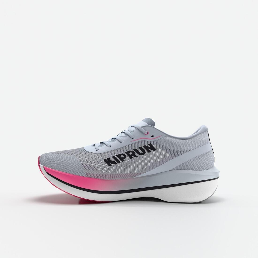 Women Carbon Running Shoes - Kiprun Kipstorm Challenger, Blue, No Color, large image number 4