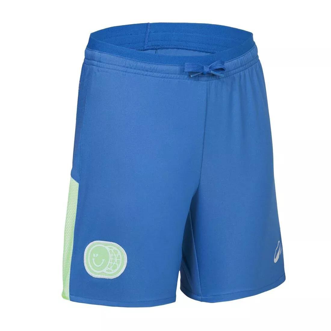 Kids Unisex Football Shorts Viralto, Blue, No Color, large image number 0