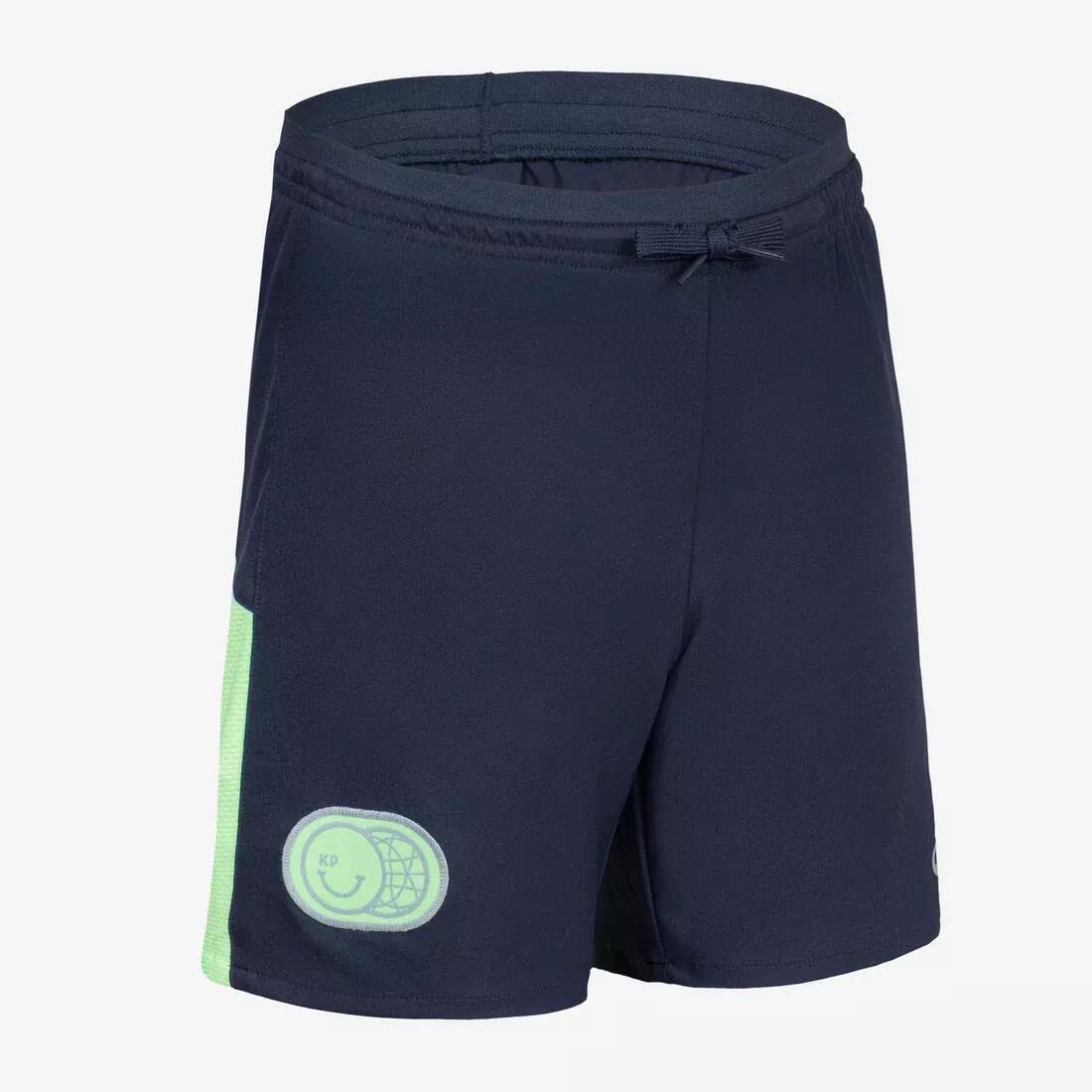 Kids Unisex Football Shorts Viralto, Blue, No Color, large image number 3