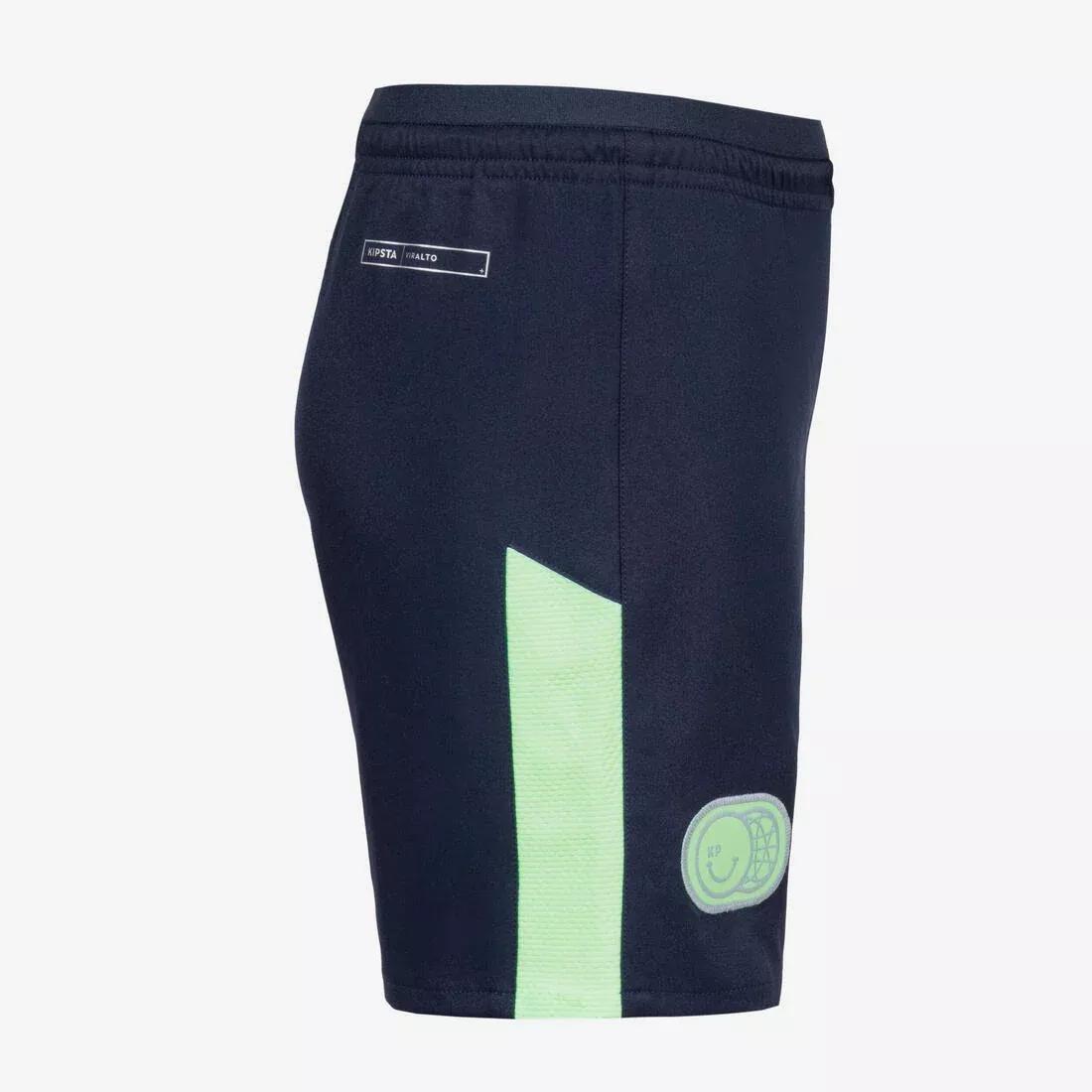 Kids Unisex Football Shorts Viralto, Blue, No Color, large image number 8