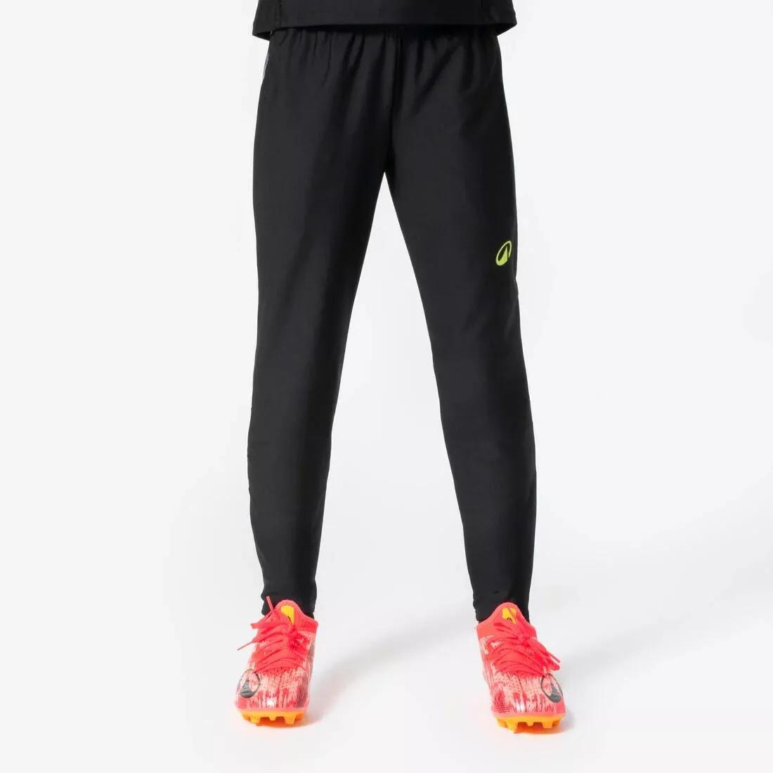 Kids Unisex Football Bottoms Viralto Dop, Black, No Color, medium
