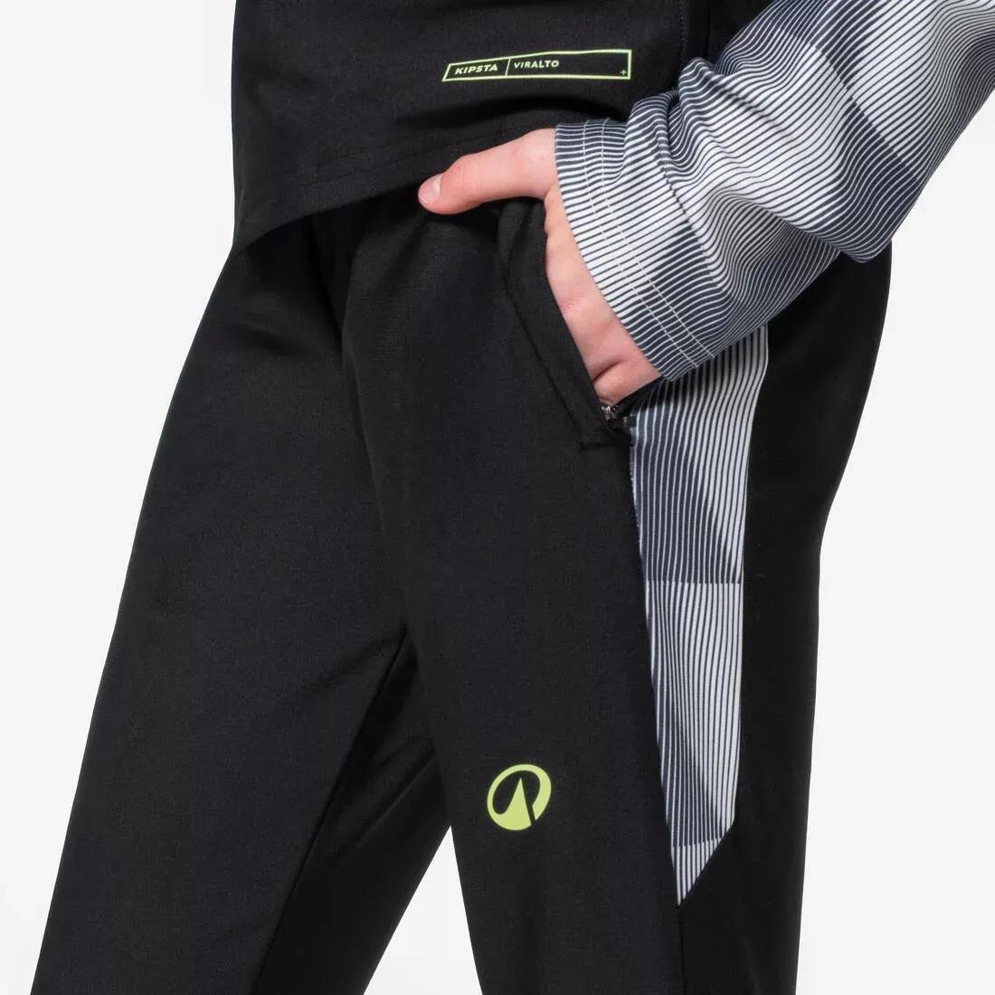 Kids Unisex Football Bottoms Viralto Dop, Black, No Color, medium