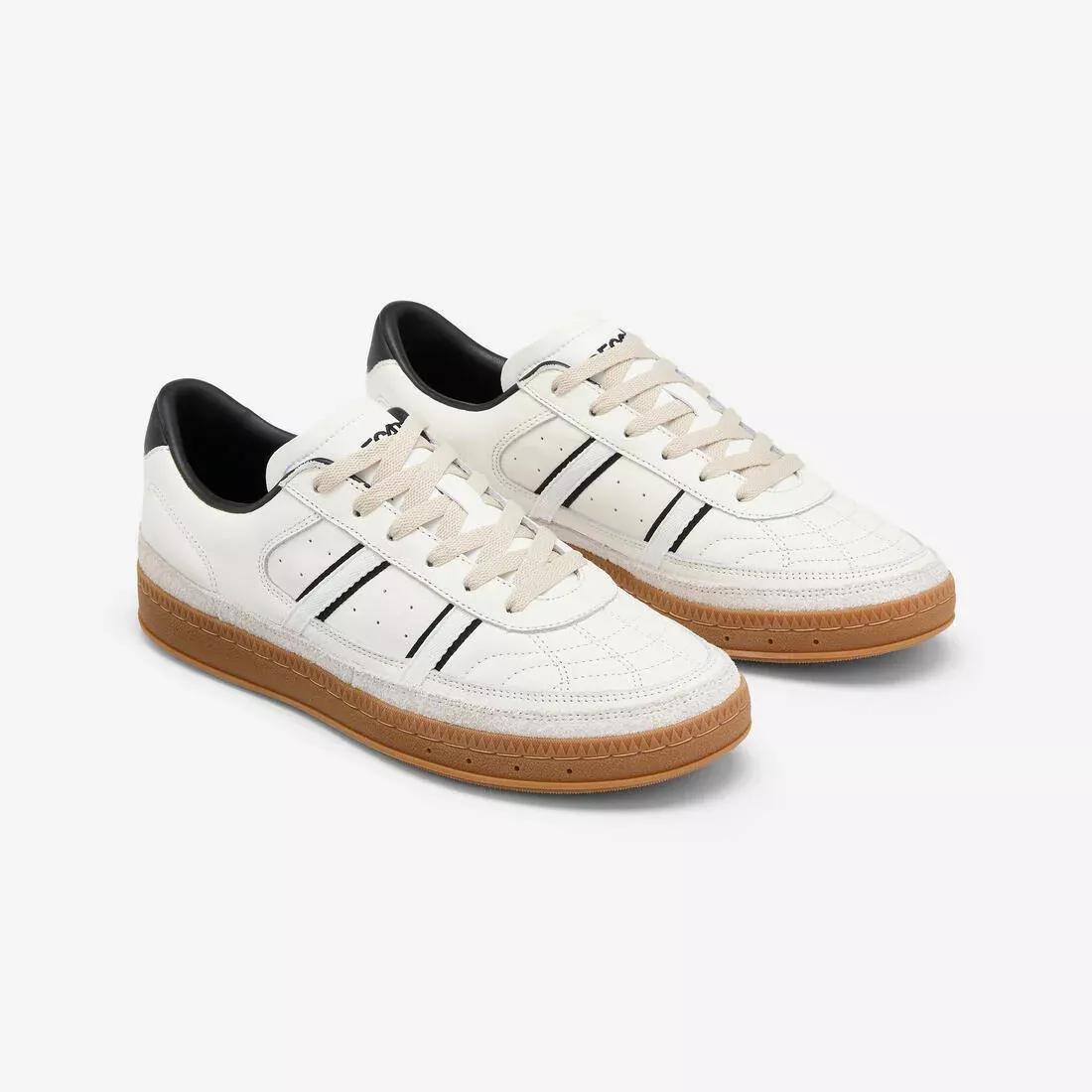 Leather Sneakers - PLAYER 80, White, No Color, large image number 3