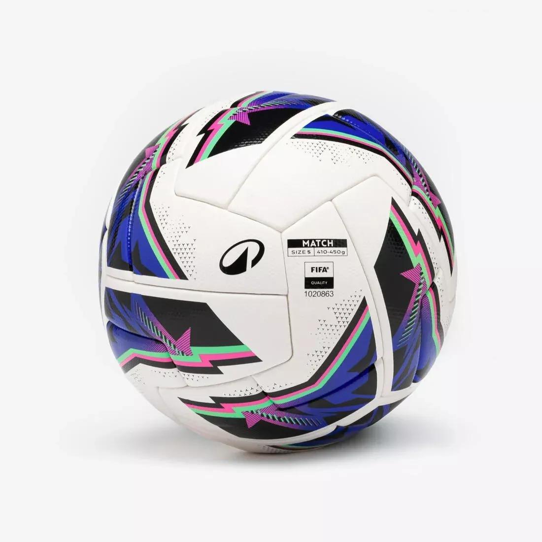 Football Match Ball Size 5 FIFA Quality, White, No Color, medium