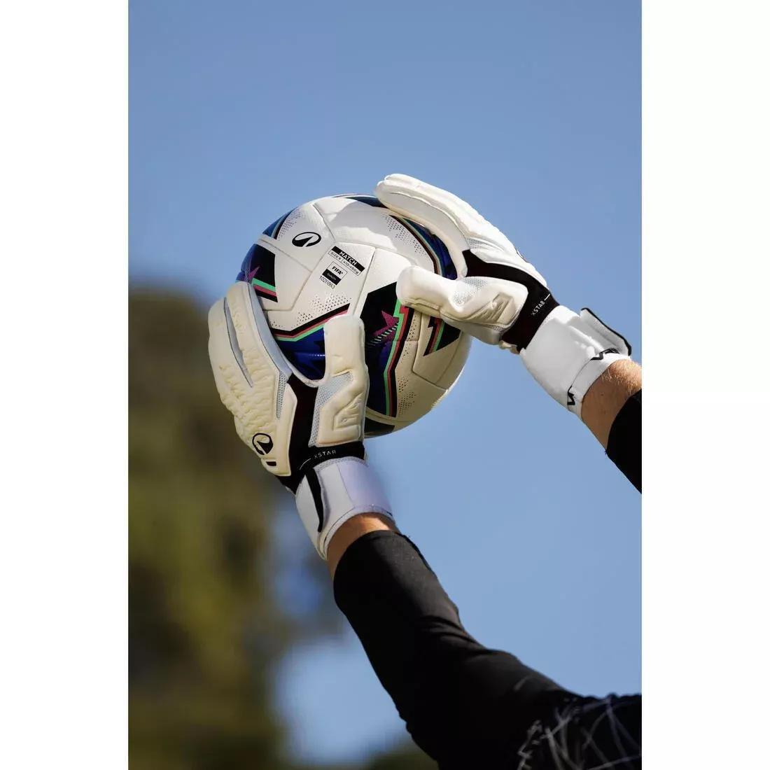 Football Match Ball Size 5 FIFA Quality, White, No Color, large image number 4