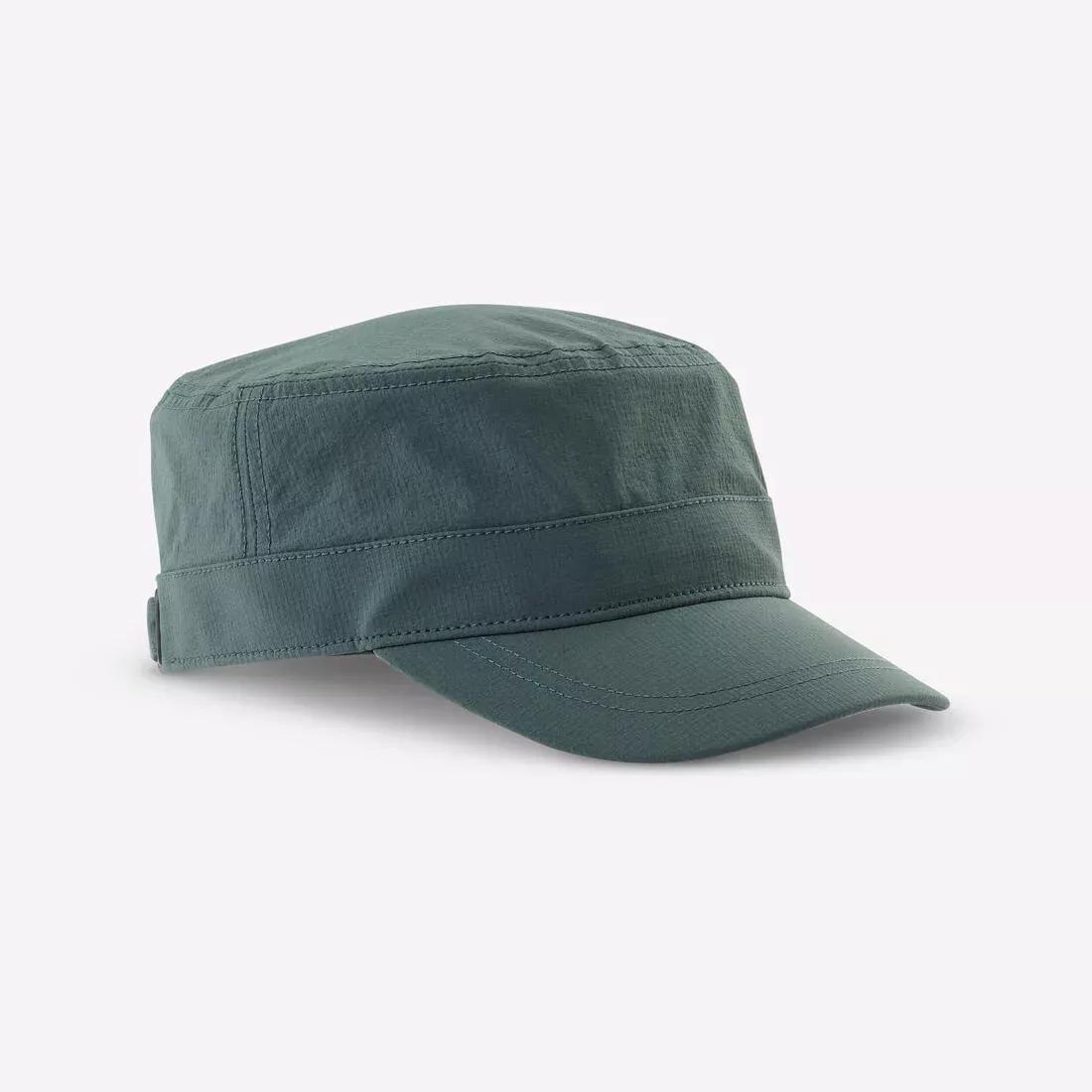 Hiking Cap- Hike 500 Travel, Green, No Color, large image number 1