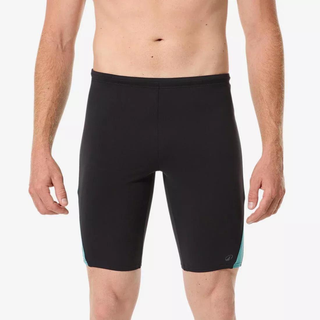 Men Swimming Jammer, Black, No Color, large image number 0