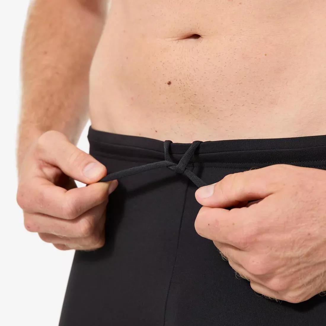 Men Swimming Jammer, Black, No Color, large image number 4