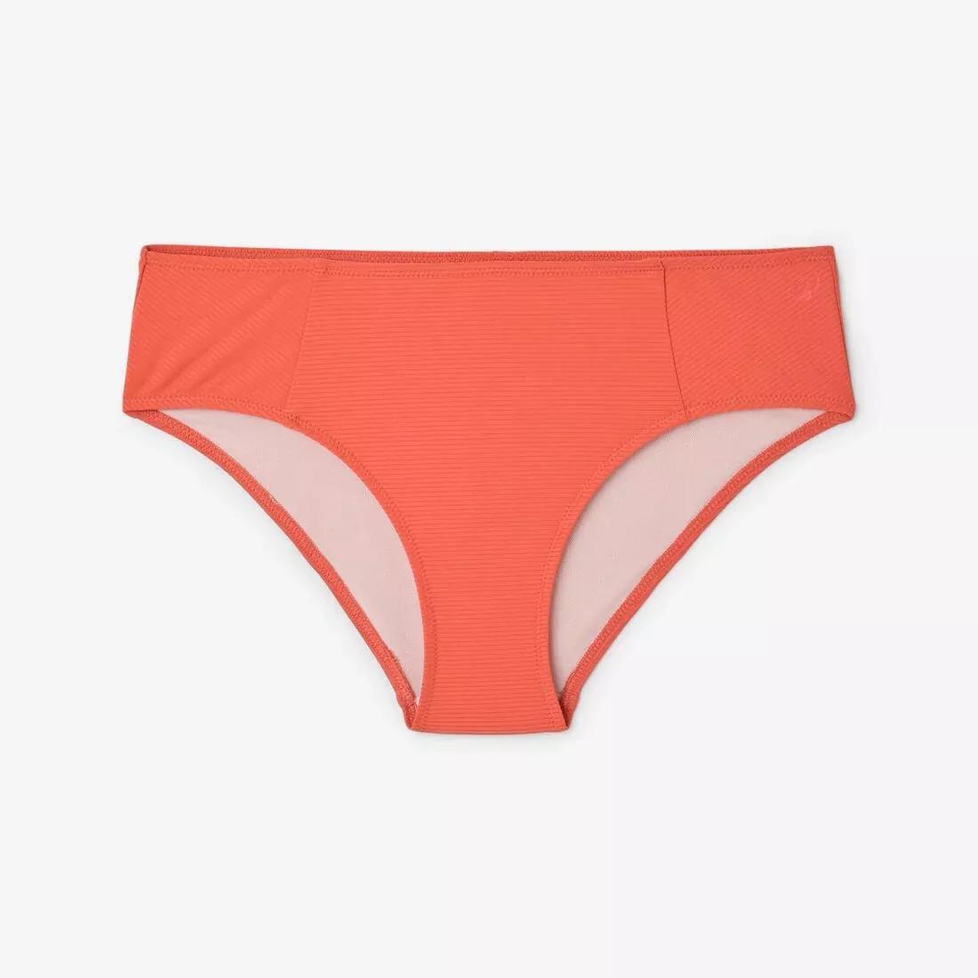 Women Swimming Swimsuit Bottoms Textured Briefs Lila Simy Terracotta, Orange, No Color, large image number 6