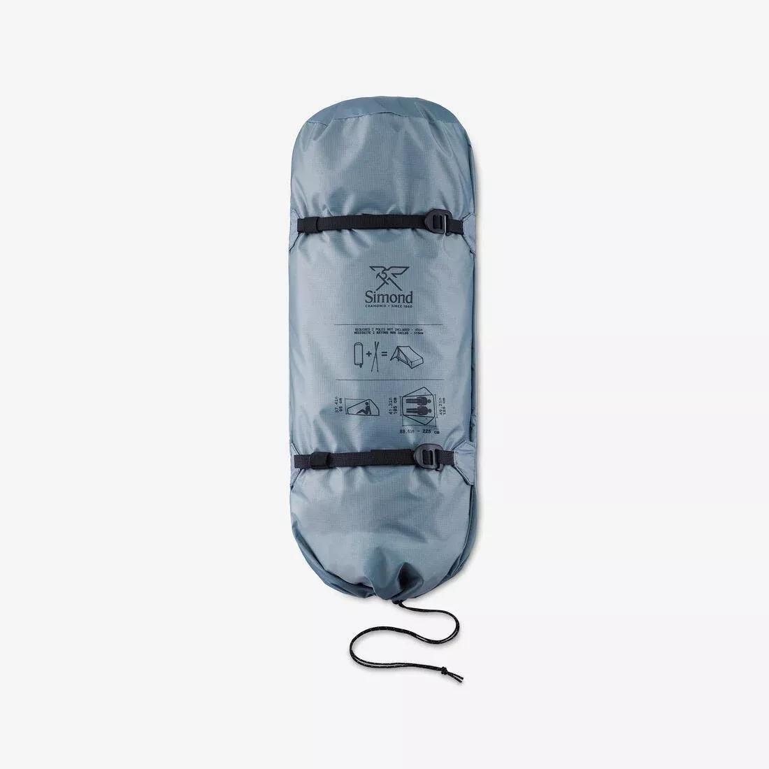 Two-Person Trekking Ultra-Light And Ultra-Compact Tarp Tent MT900, Grey, No Color, medium