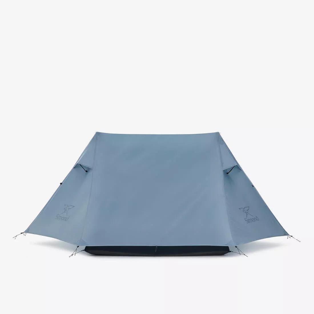 Two-Person Trekking Ultra-Light And Ultra-Compact Tarp Tent MT900, Grey, No Color, large image number 5