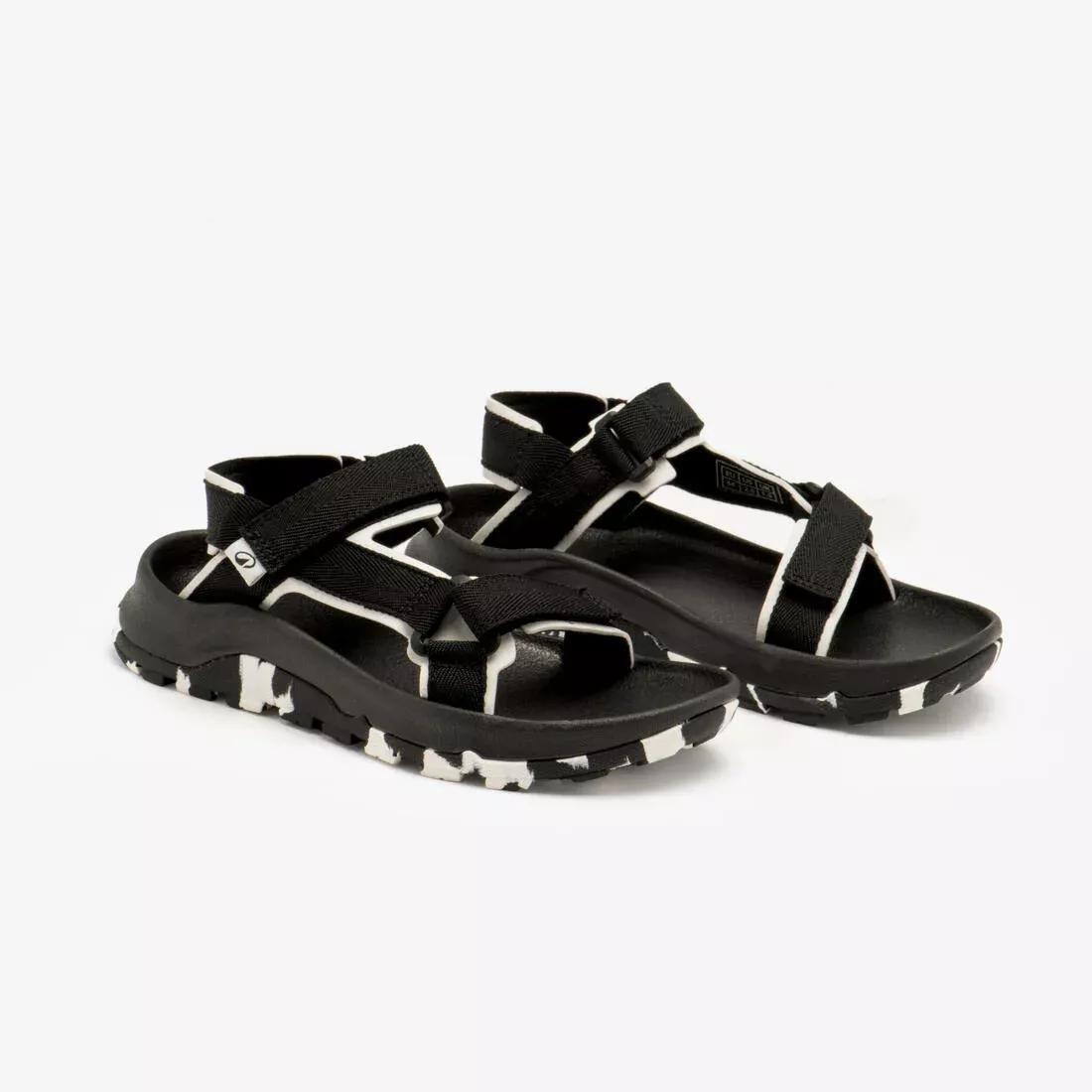 Kids Girls Comfortable - Riptab Hiking Sandals - NH500 UK Jr Size 7 - 5.5, Pink, No Color, large image number 5