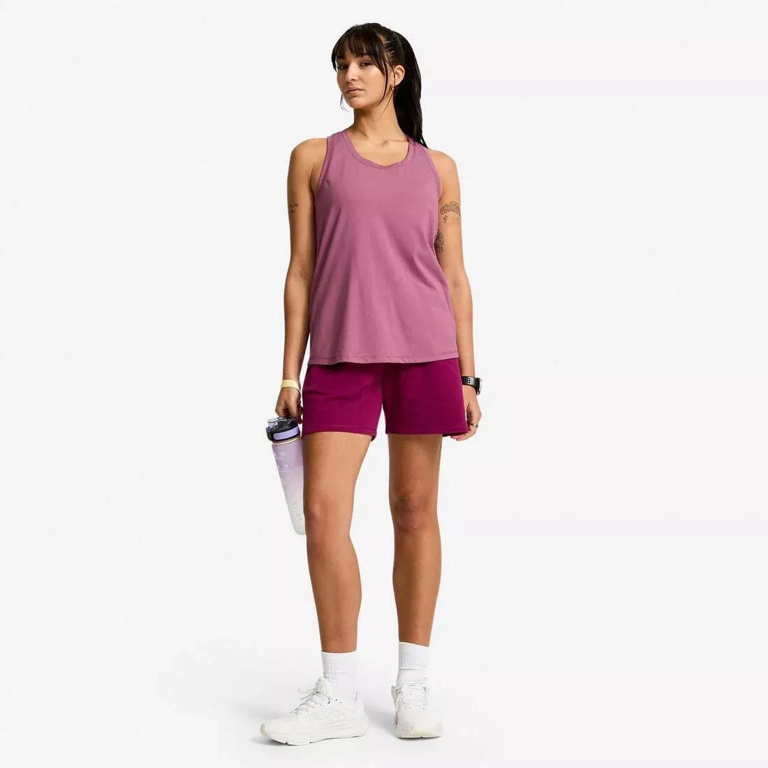 Women Regular-Fit Shorts, Purple, No Color, medium