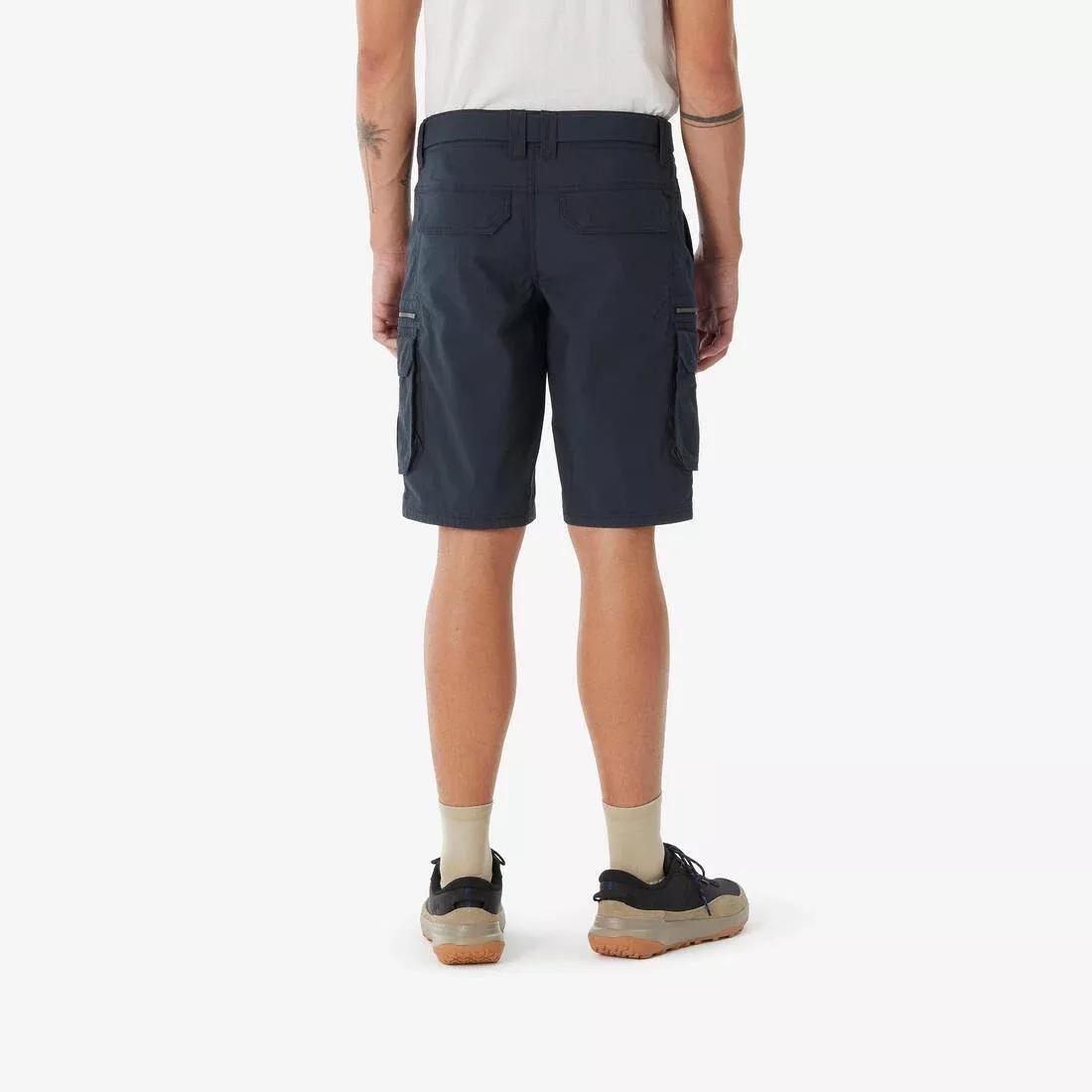 Men Hiking Shorts - NH500 Cargo, Blue, No Color, large image number 6