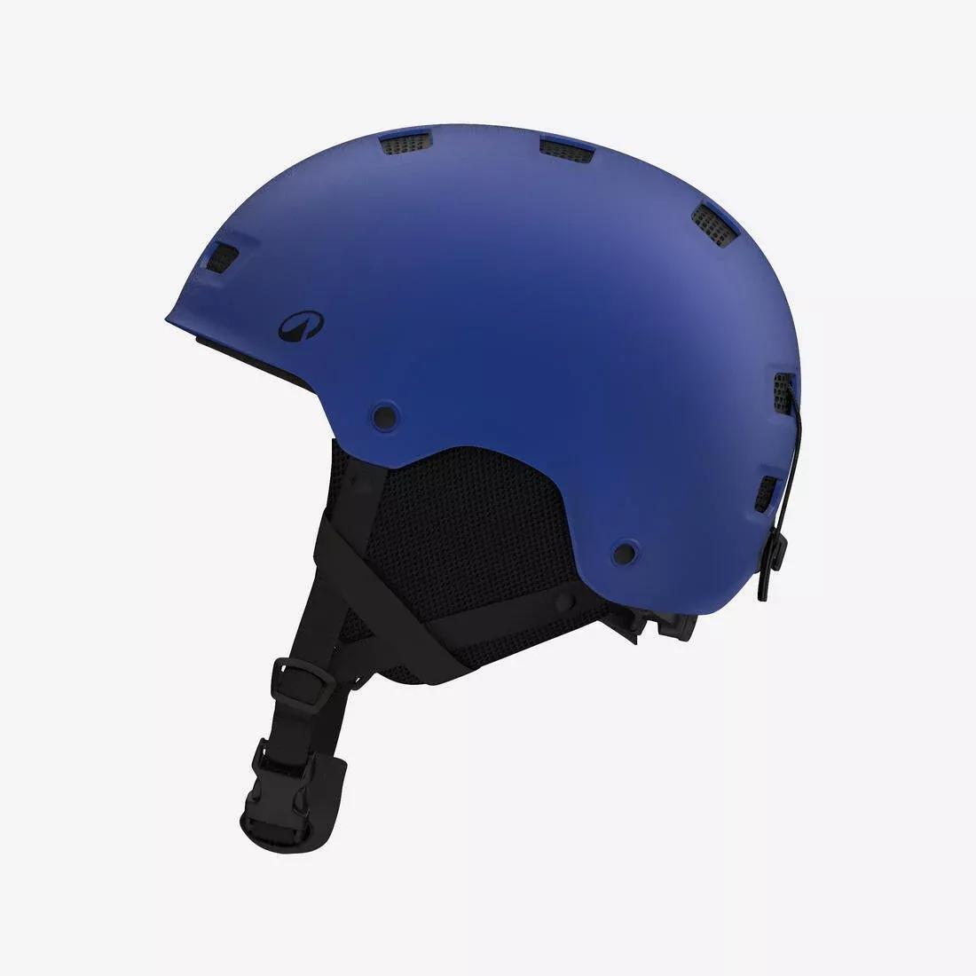 Kids Unisex Ski And Snowboard Helmet - H-Fs 300, Blue, No Color, medium