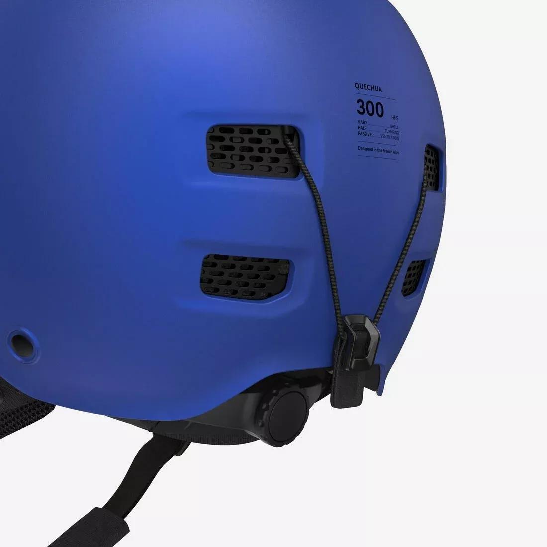 Kids Unisex Ski And Snowboard Helmet - H-Fs 300, Blue, No Color, large image number 5