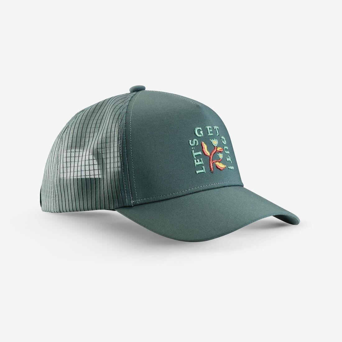 Hiking Cap- Trucker 500, Brown, No Color, large image number 5
