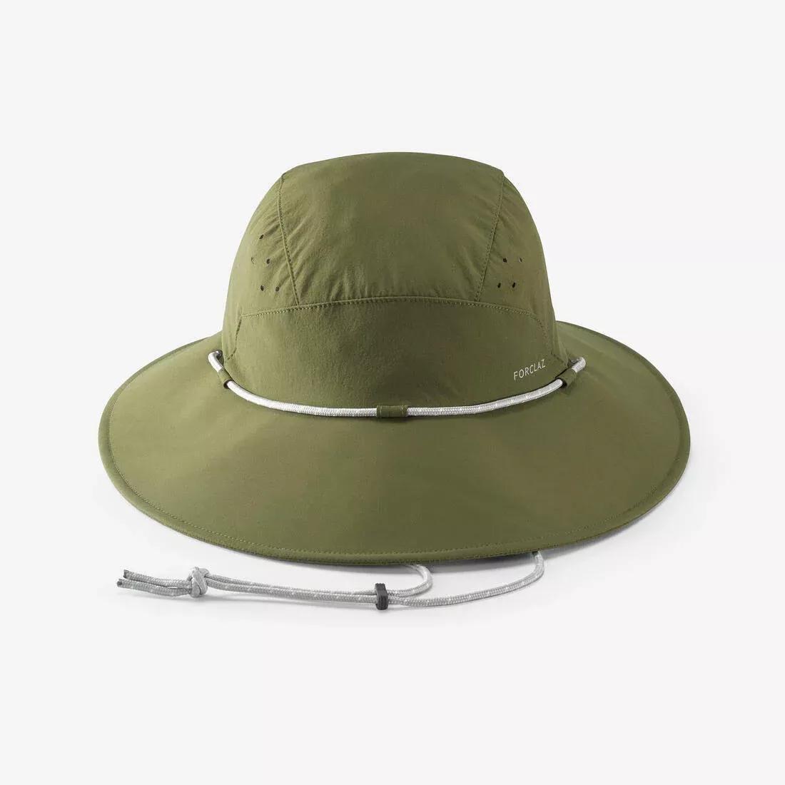 Men hiking hat - HIKE 500, Green, No Color, medium