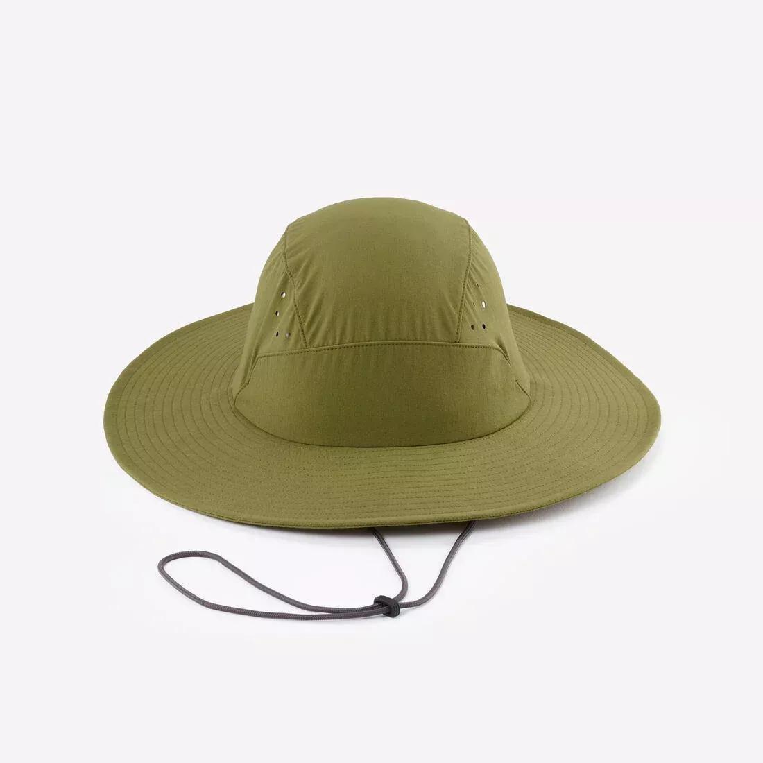 Men hiking hat - HIKE 500, Green, No Color, large image number 1
