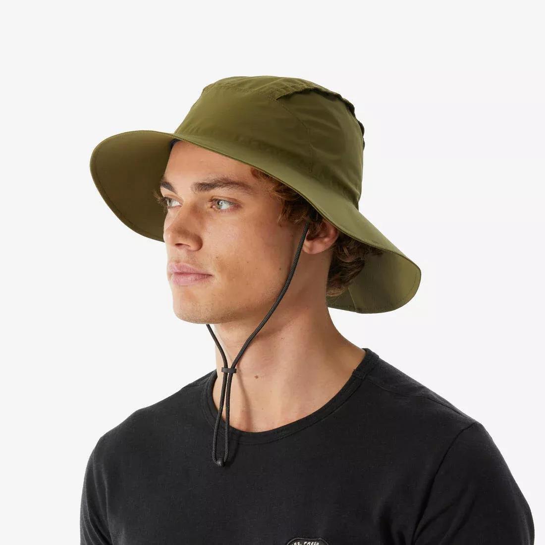 Waterproof Hiking Hat - Hike 900, Green, No Color, large image number 4