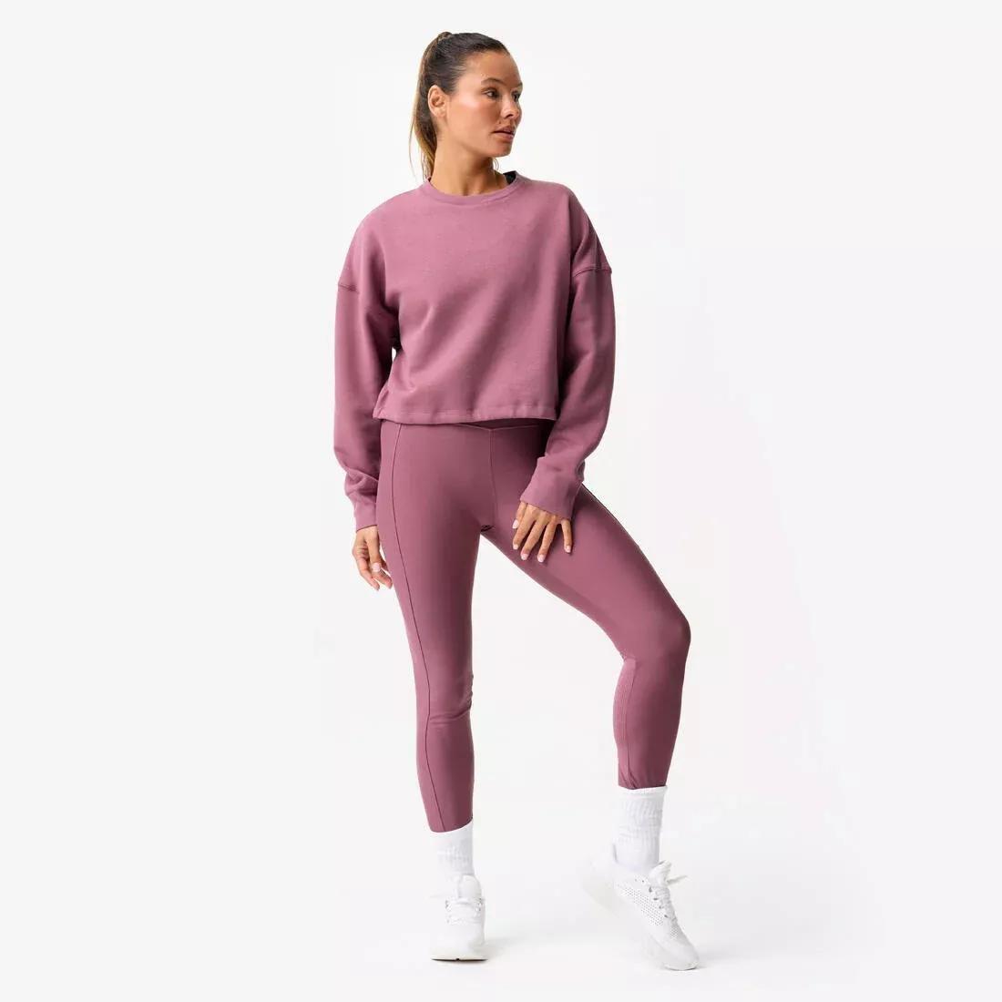 Women Fitness Leggings with Phone Pocket, Black, No Color, large image number 7