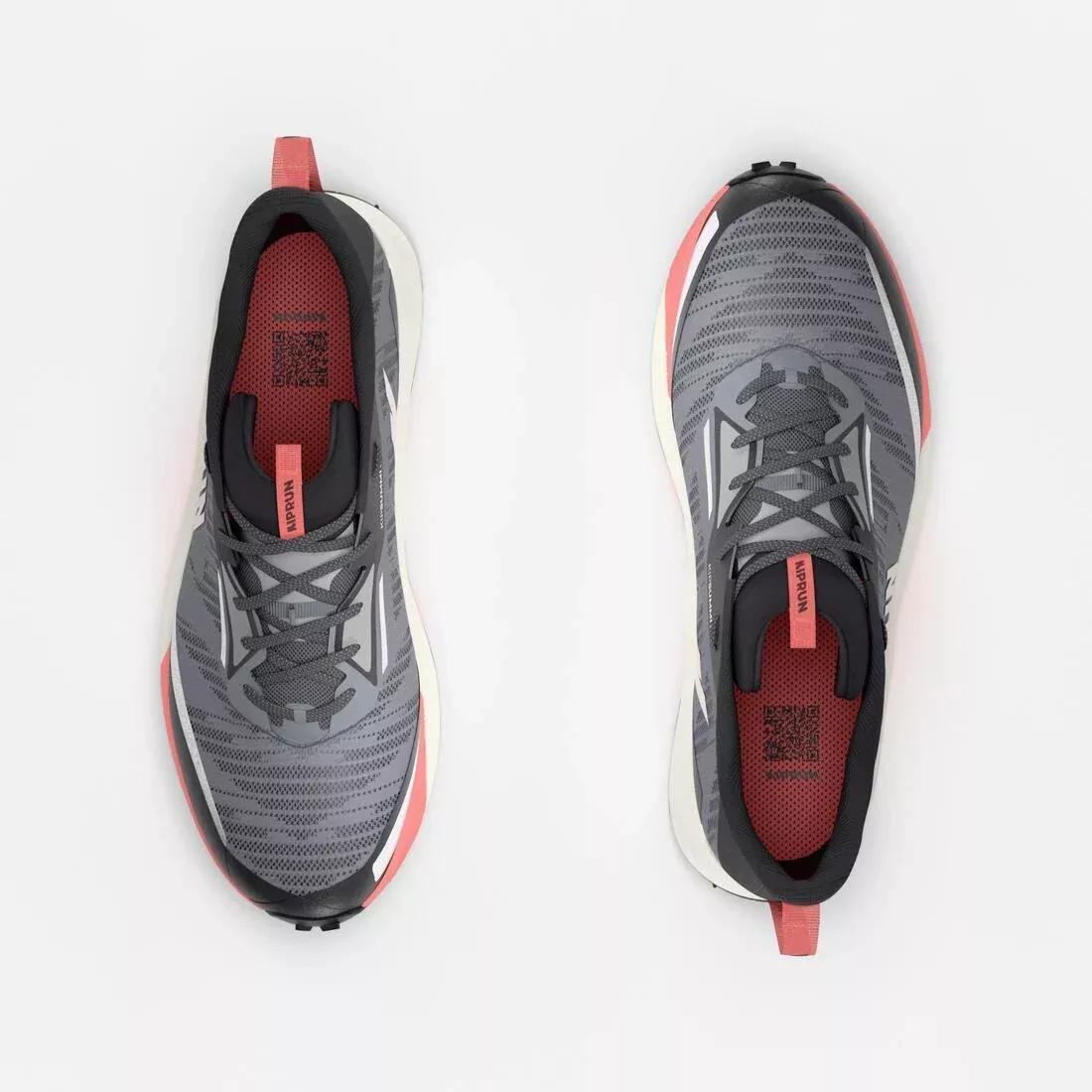 Women trail running shoes - Kiprun Kipsummit, Grey, No Color, large image number 7