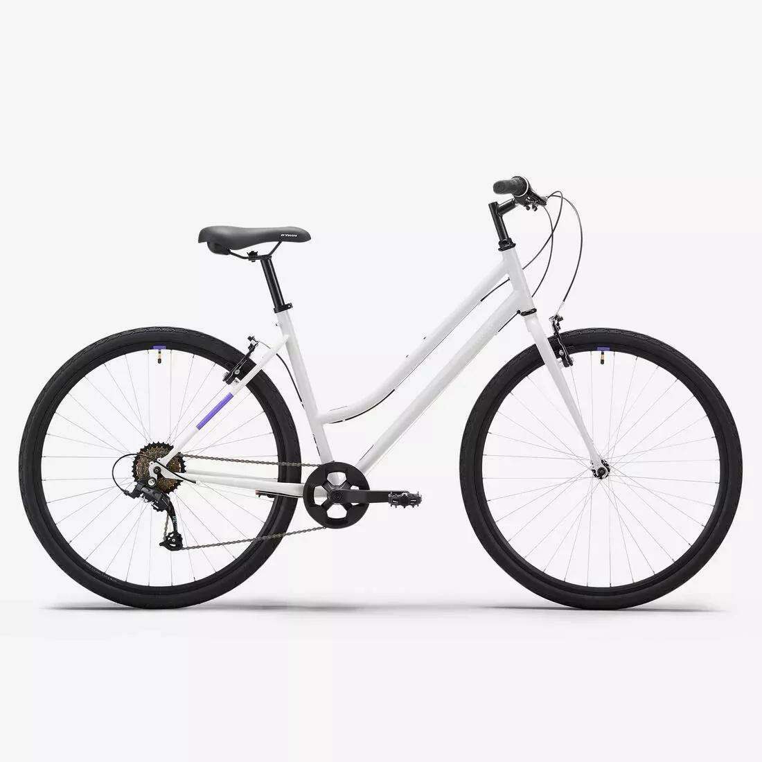 Low Frame Hybrid Bike - EXPL 50, Grey, No Color, medium