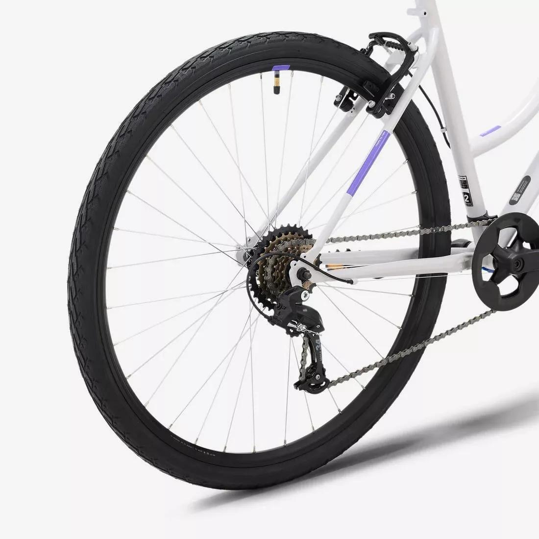 Low Frame Hybrid Bike - EXPL 50, Grey, No Color, large image number 4
