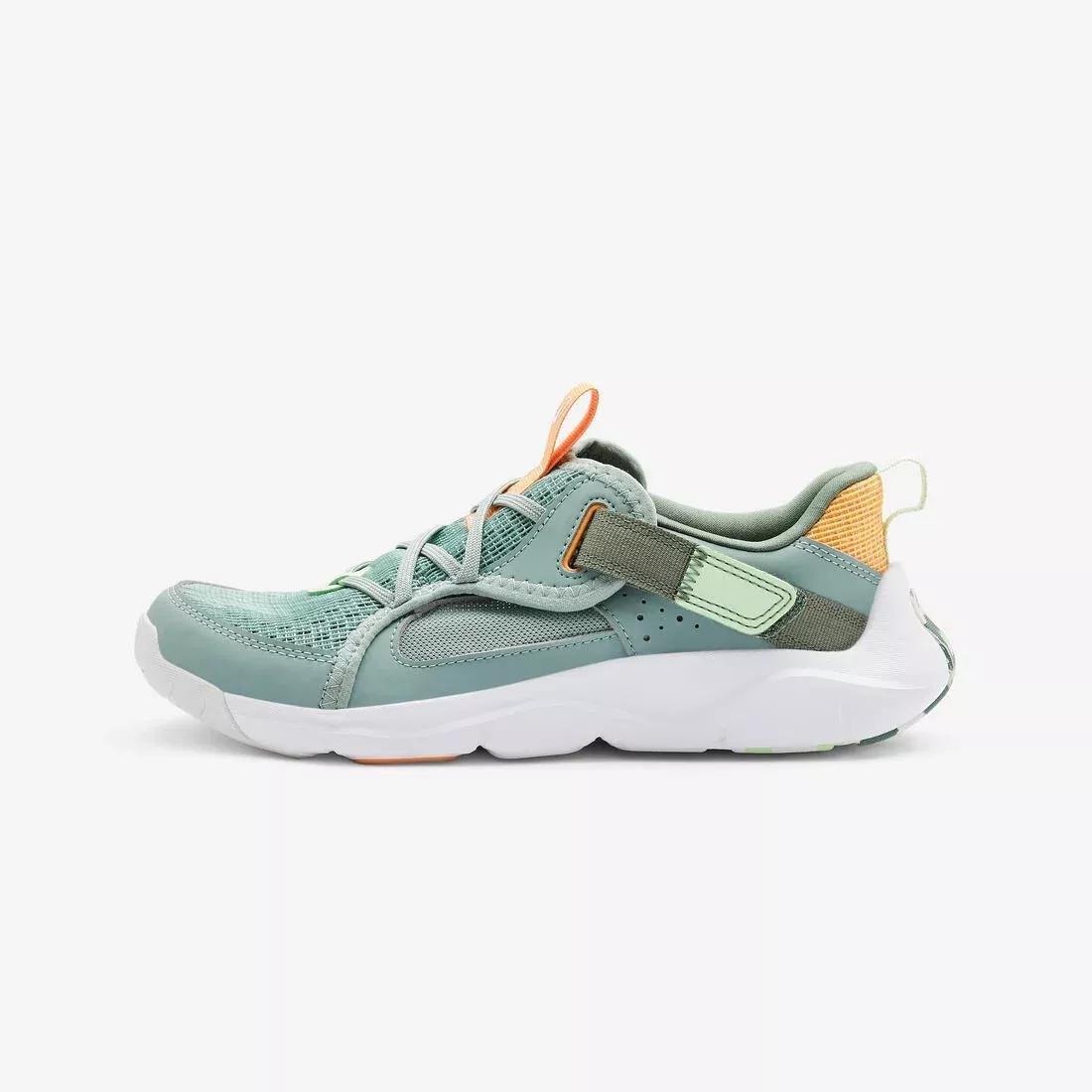 Kids Rip-Tab Shoes Breathable - Playful, Green, No Color, medium