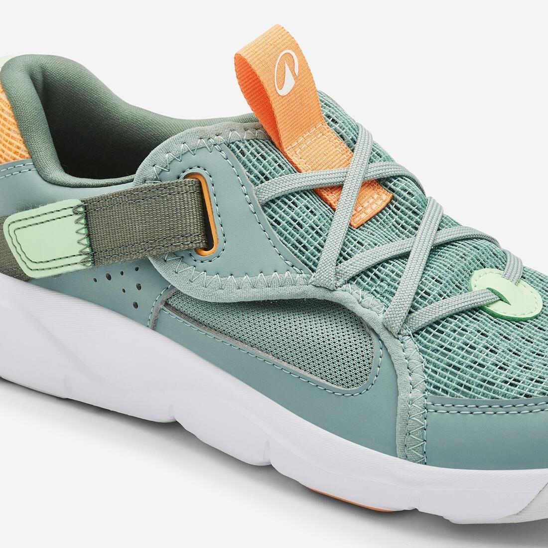 Kids Rip-Tab Shoes Breathable - Playful, Green, No Color, large image number 2