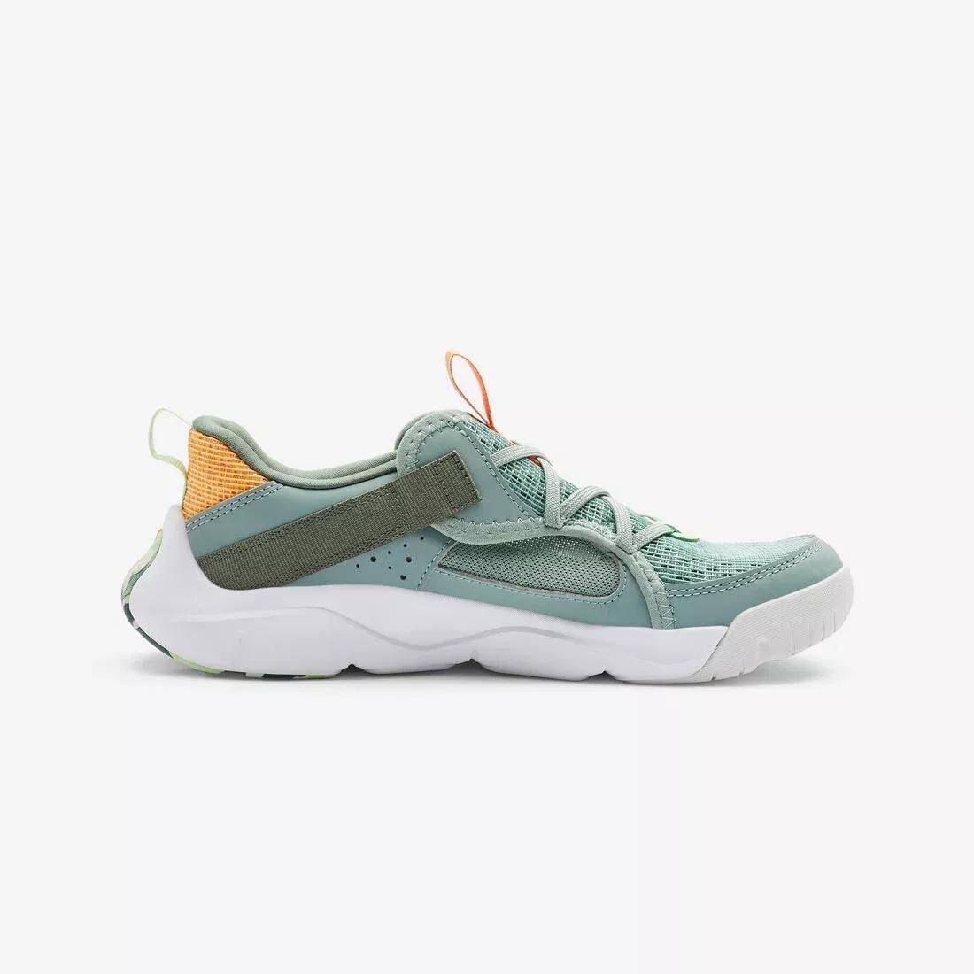 Kids Rip-Tab Shoes Breathable - Playful, Green, No Color, large image number 4